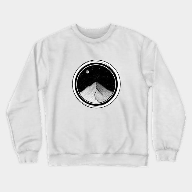 Focus on the Universe Crewneck Sweatshirt by jy ink